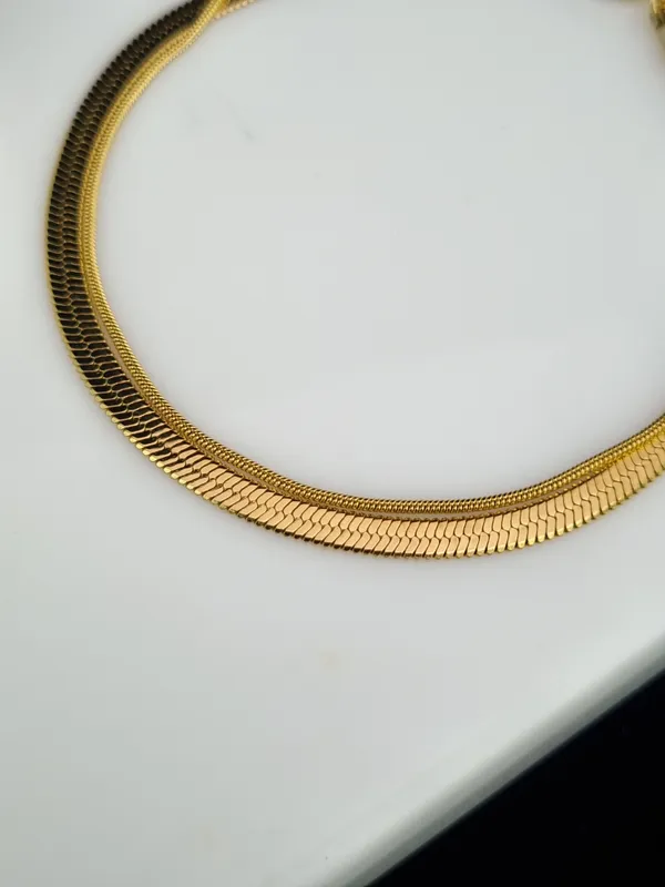 Double_Herringbone_Snake_Chain_Bracelet
