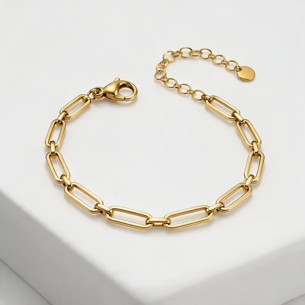 Gold_Stainless_Steel_Golden_Links_Chain_Bracelet_For_Women