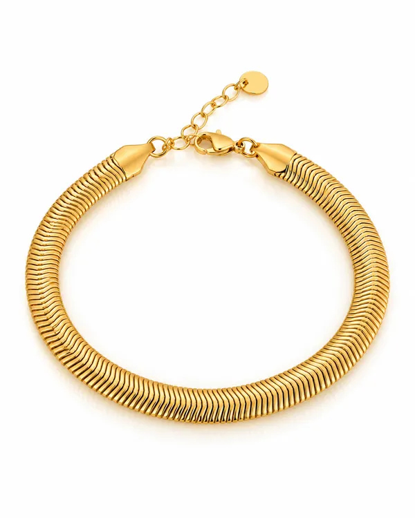 Flat_Snake_Chain_Bracelet