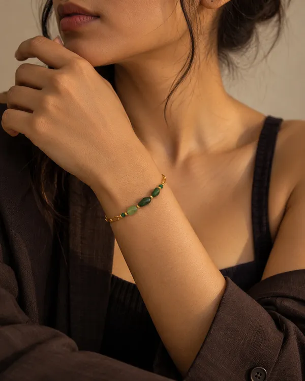 Green_Stone_Paperclip_Station_Chain_Bracelet