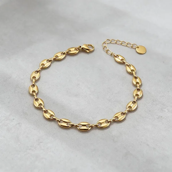 Gold_Stainless_Steel_Marina_Link_Bracelet_For_Women