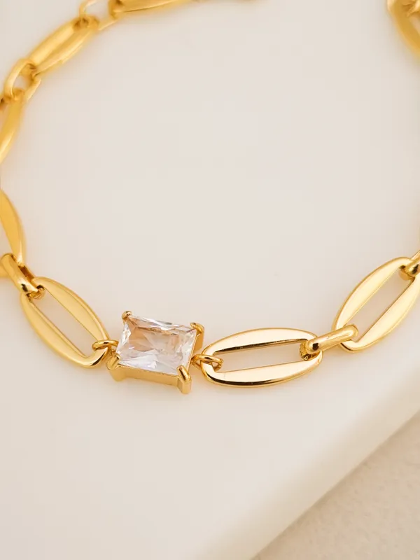 Oval_Link_CZ_Princess_Station_Bracelet