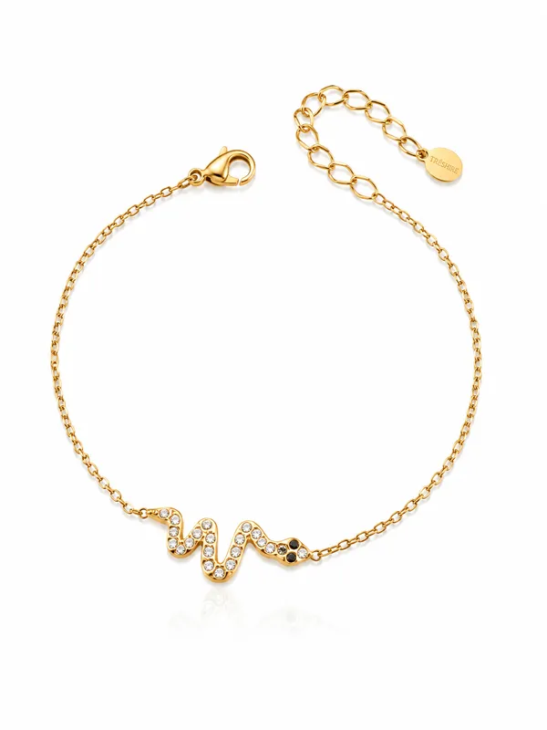 Gold_Stainless_Steel_Snake_Charm_Bracelet_For_Women