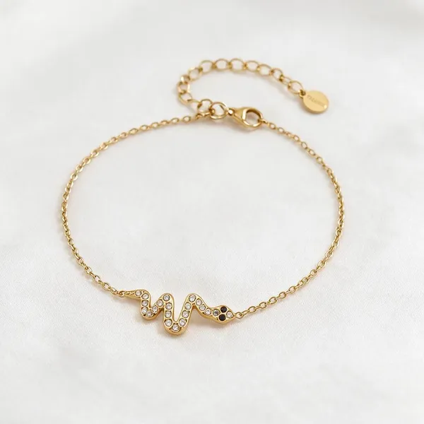 Gold_Stainless_Steel_Snake_Charm_Bracelet_For_Women