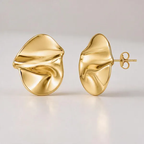Gold_Stainless_Steel_Abstract_Luxe_Earrings_For_Women