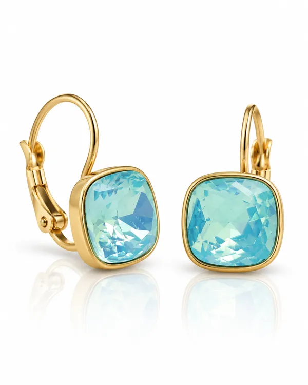 Aqua_Cushion_Crystal_Leverback_Earrings