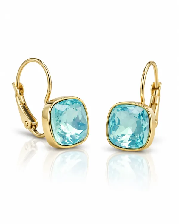 Aqua_Cushion_Crystal_Leverback_Earrings
