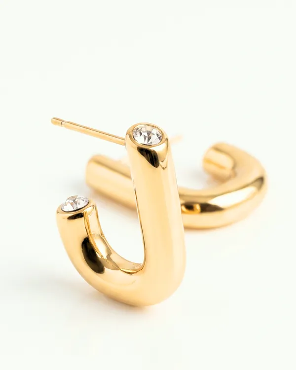 Gold_Stainless_Steel_Arch_Cz_Stud_Earrings_For_Women