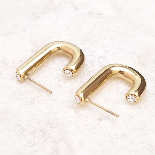 Gold_Stainless_Steel_Arch_Cz_Stud_Earrings_For_Women
