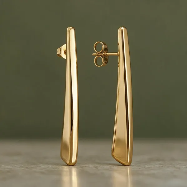 Gold_Stainless_Steel_Prism_Drop_Earrings_For_Women