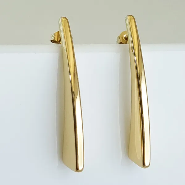 Gold_Stainless_Steel_Prism_Drop_Earrings_For_Women