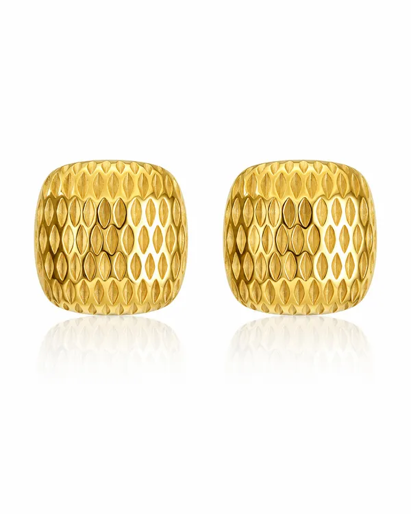 Aura_Ribbed_Cushion_Stud_Earrings