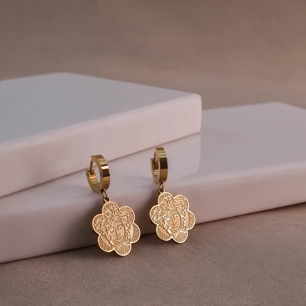 Gold_Stainless_Steel_Icon_Drop_Earrings_For_Women