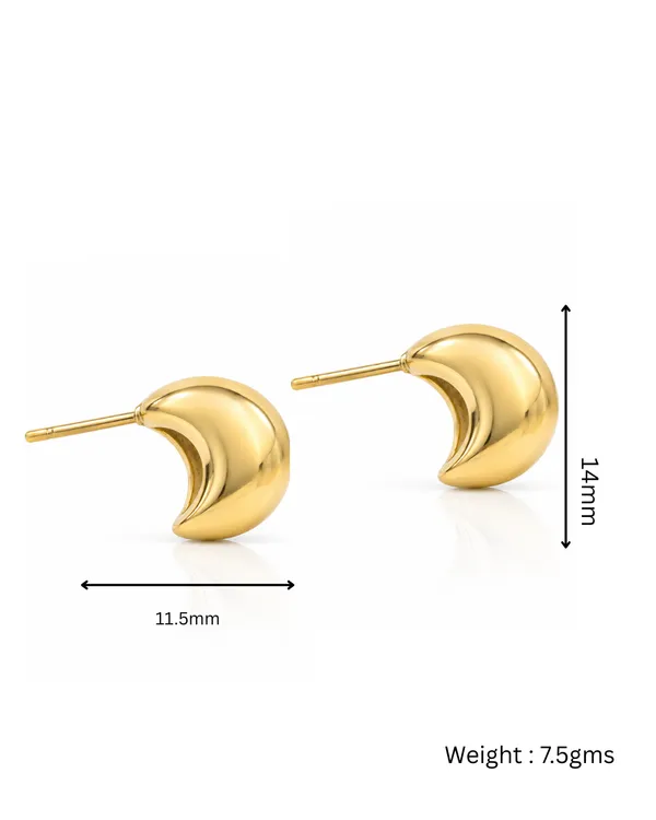 Chunky_Crescent_Moon_Stud_Earrings
