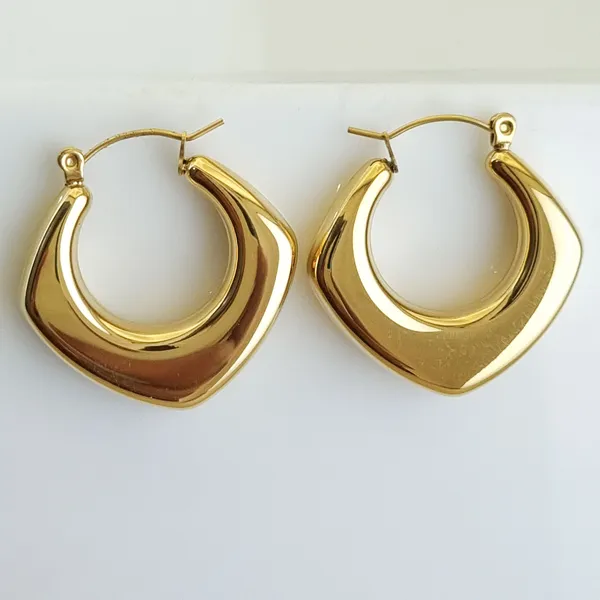 Gold_Stainless_Steel_Crescent_Tapered_Statement_Hoop_Earrings_For_Women
