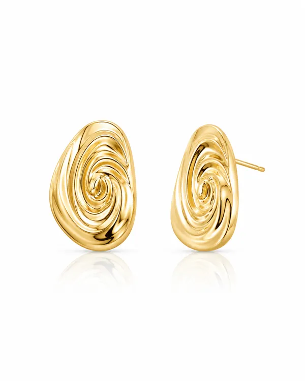 Curve_&_Gold_Earrings