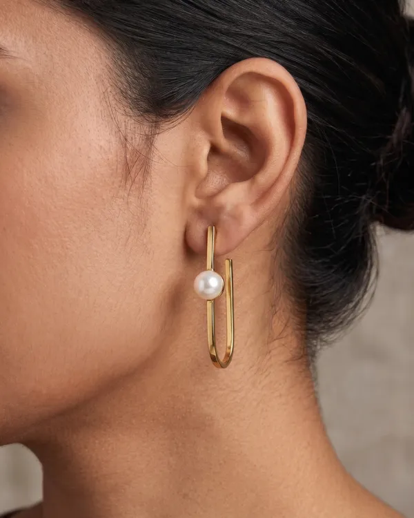 Gold_Stainless_Steel_Double_Bar_Pearl_Statement_Earrings_For_Women
