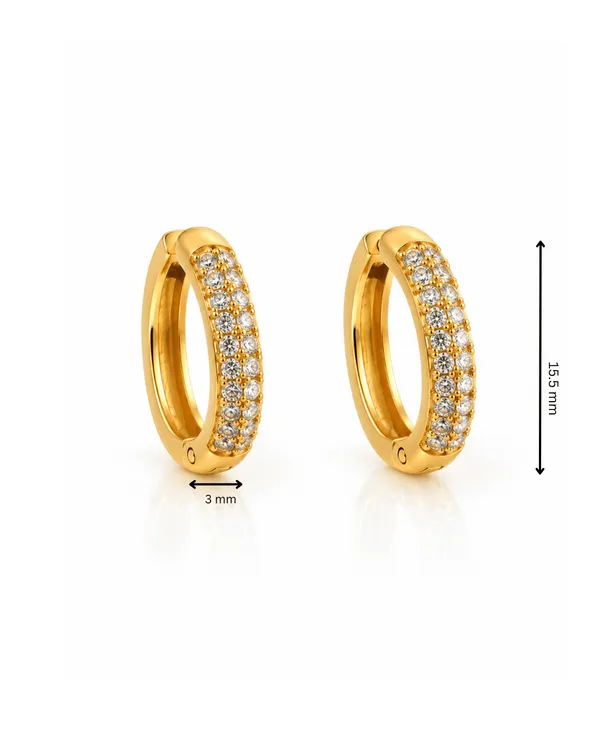 Double_Row_Pave_CZ_Huggie_Hoop_Earrings