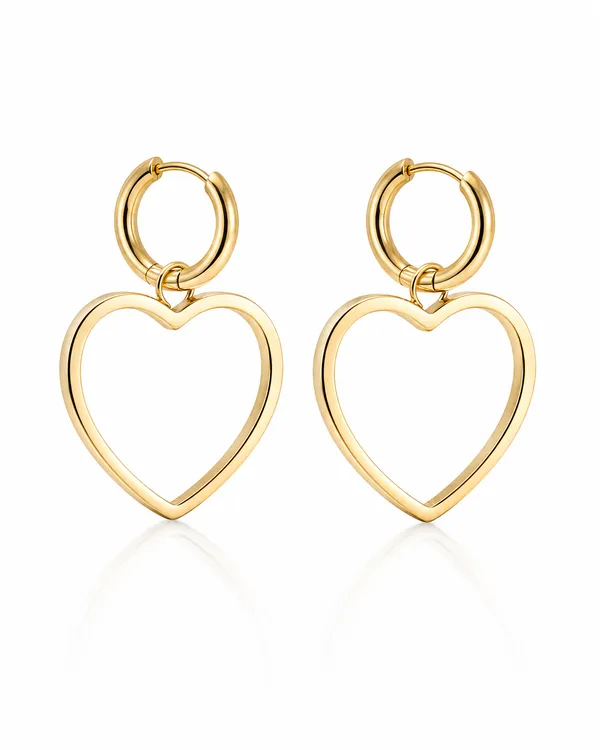 Gold_Stainless_Steel_Elysian_Open-Heart_Drop_Earrings_For_Women