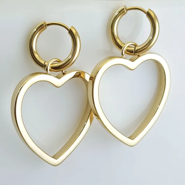 Gold_Stainless_Steel_Elysian_Open-Heart_Drop_Earrings_For_Women