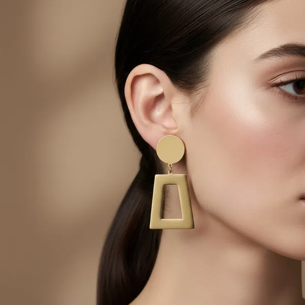 Gold_Stainless_Steel_Geometric_Pillar_Drop_Earrings_For_Women