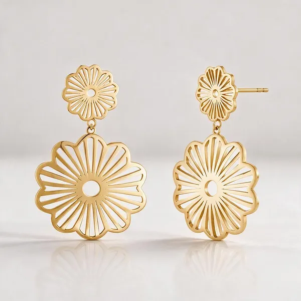 Gold_Stainless_Steel_Golden_Bloom_Statement_Earrings_For_Women