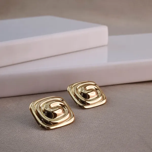 Golden_Helix_Earrings