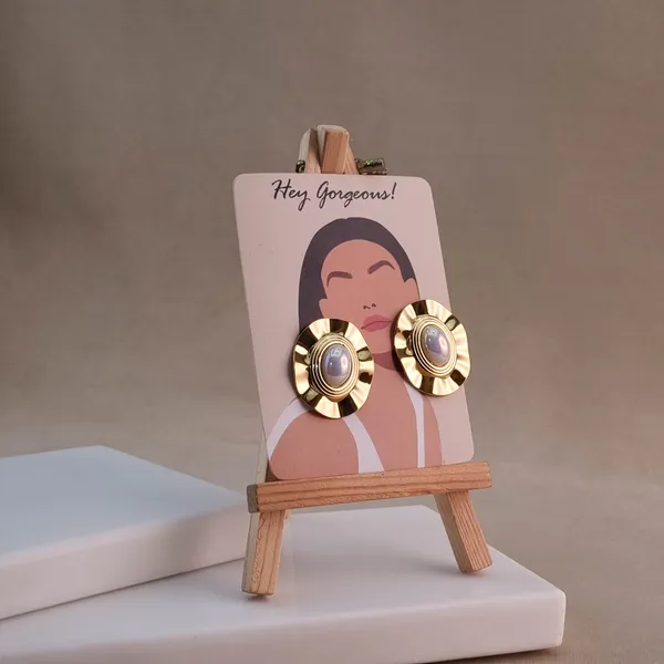 Gold_Stainless_Steel_Wave_Frame_Earrings_For_Women