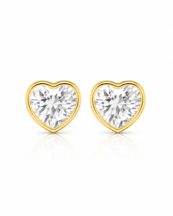 Heart_CZ_Bezel_Stud_Earrings