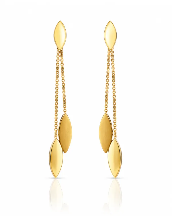 Marquise_Drop_Chain_Threader_Earrings