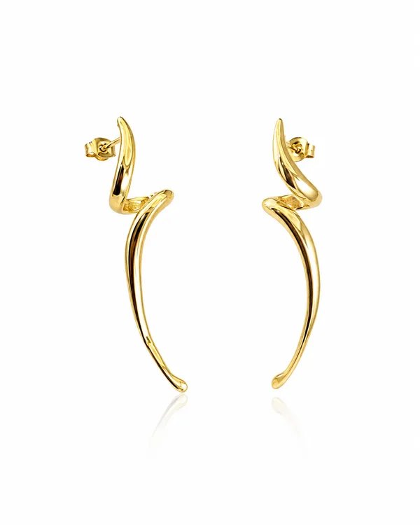 Molten_Abstract_Flare_Earrings