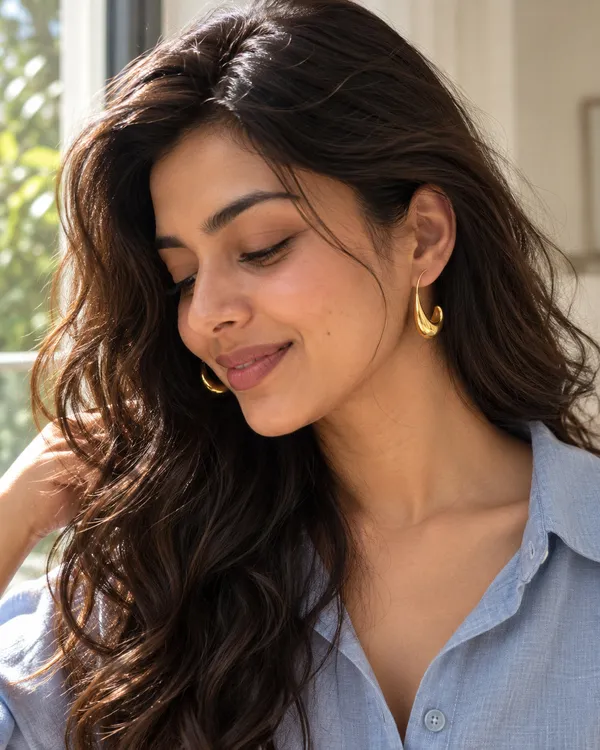 Molten_Crescent_Tapered_Hoop_Earrings