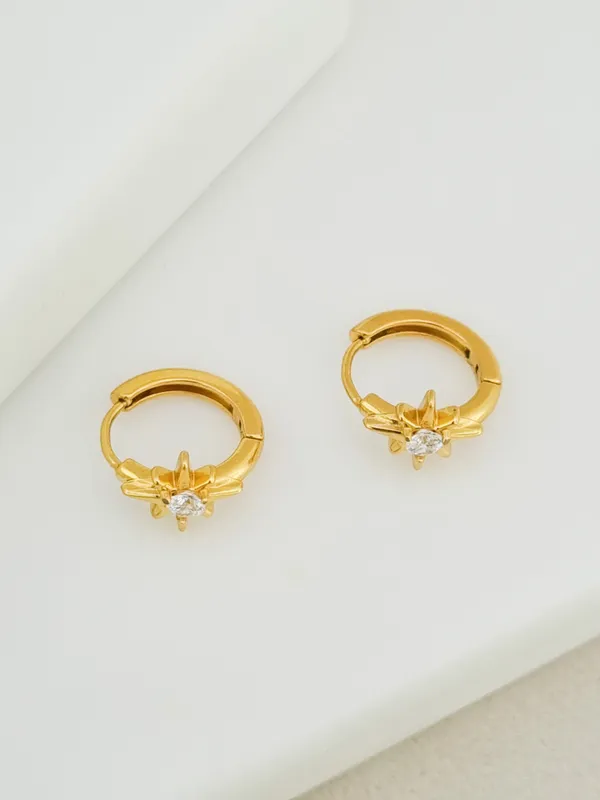 North_Star_CZ_Huggie_Hoop_Earrings