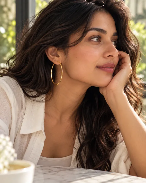 Gold_Stainless_Steel_Oversized_Slim_Tube_Hoop_Earrings_For_Women