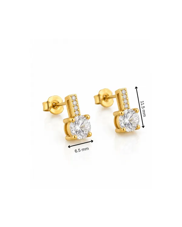 Gold_Stainless_Steel_Pave_Bar_Round_Cz_Drop_Stud_Earrings_For_Women