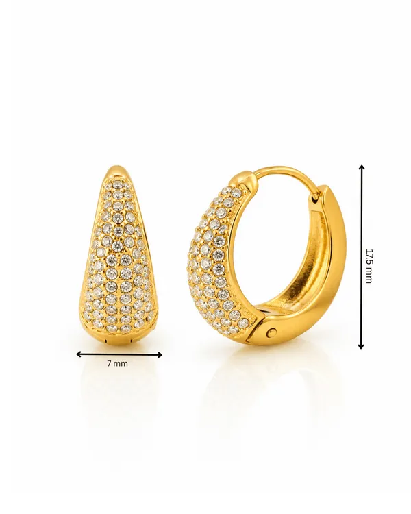Pave_CZ_Teardrop_Huggie_Hoop_Earrings