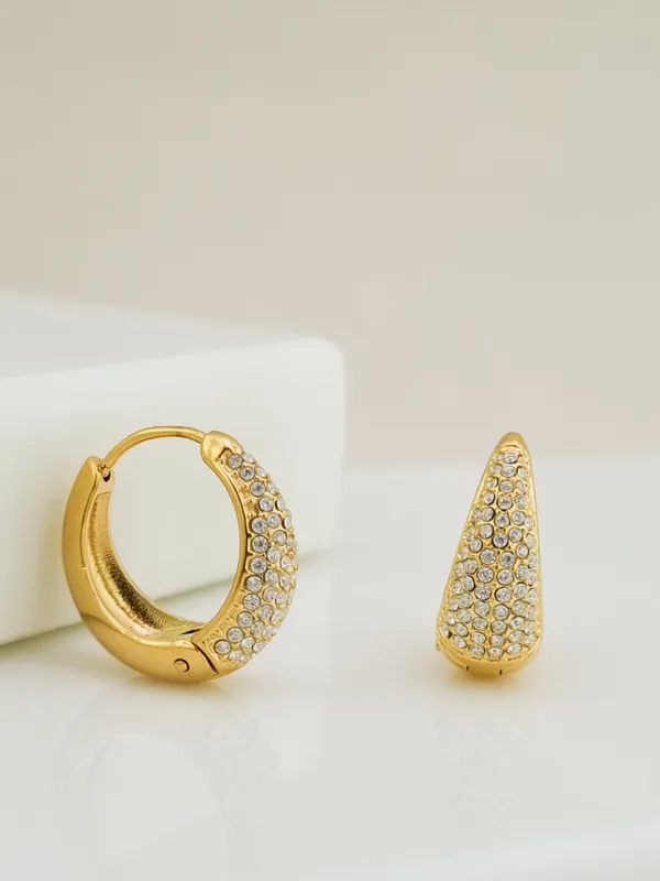 Pave_CZ_Teardrop_Huggie_Hoop_Earrings