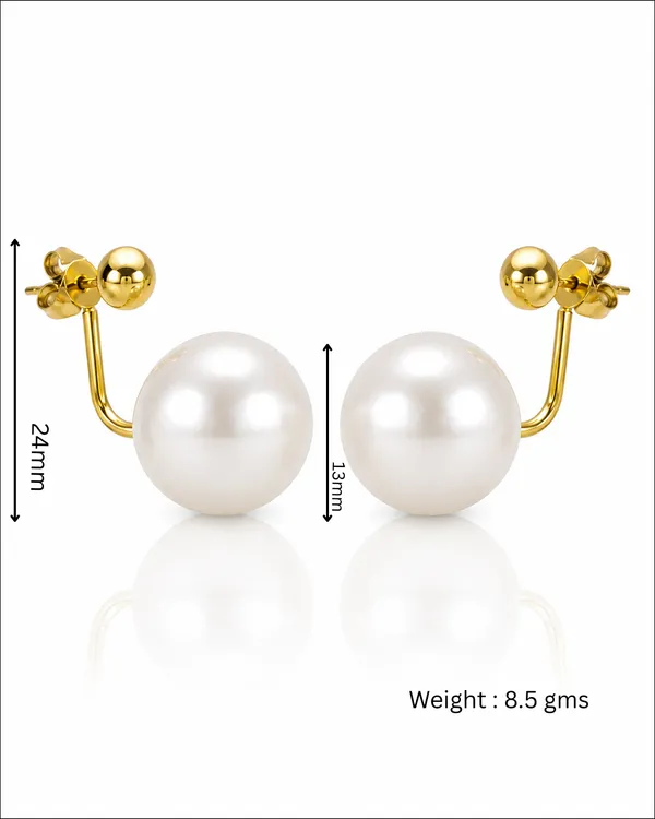 Gold_Stainless_Steel_Pearl_Jacket_Earrings_For_Women
