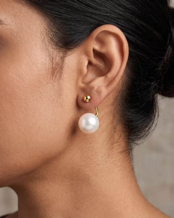 Gold_Stainless_Steel_Pearl_Jacket_Earrings_For_Women