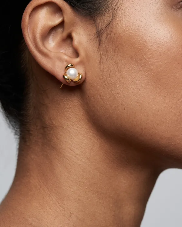 Pearl_Knot_Stud_Earrings