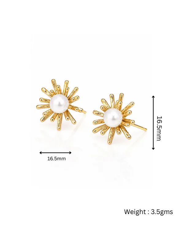 Pearl_Sunburst_Stud_Earrings