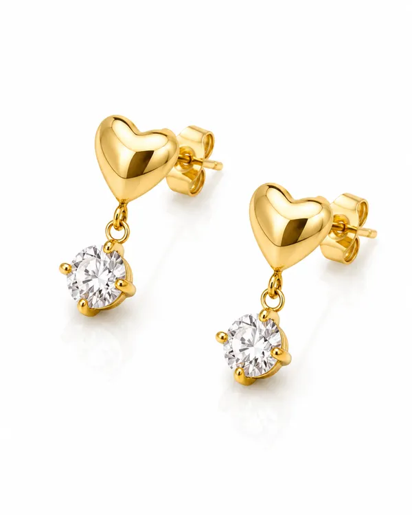 Puffy_Heart_CZ_Drop_Earrings