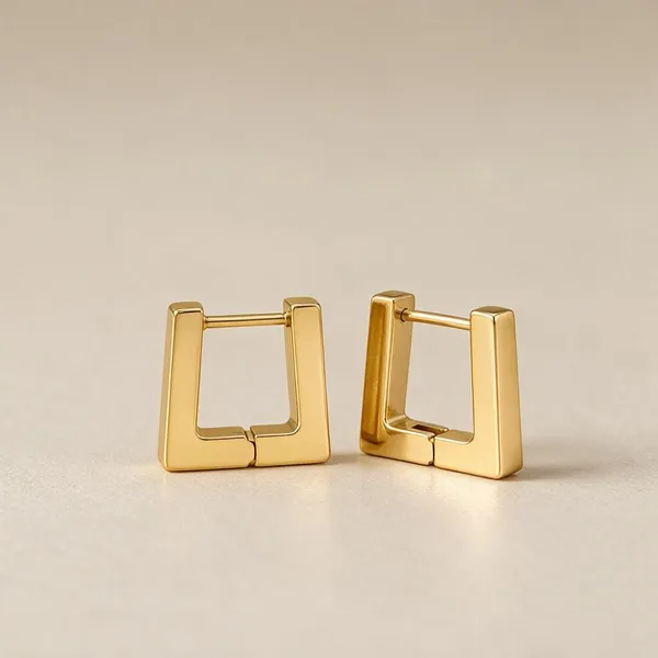 Gold_Stainless_Steel_Quadra_Architectural_Hoop_Earrings_For_Women
