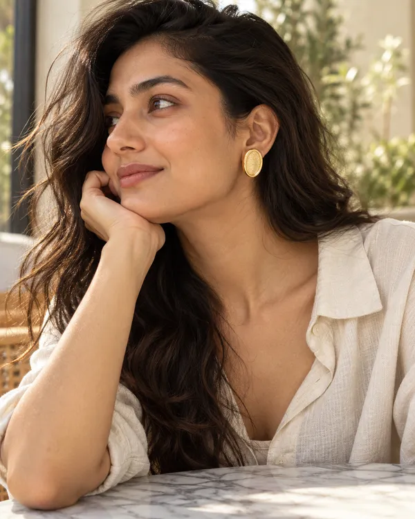 Ripple_Oval_Statement_Stud_Earrings