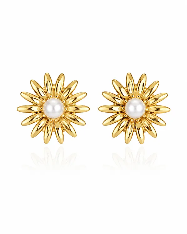 Solaris_Sunburst_Pearl_Stud_Earrings