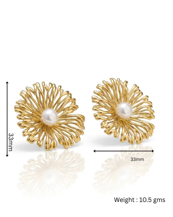 Sunburst_Pearl_Stud_Earrings