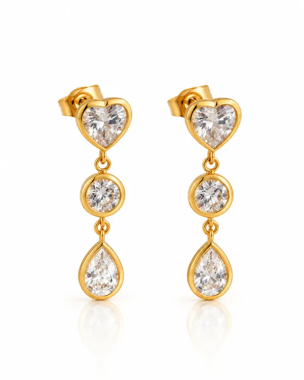 Triple_Bezel_CZ_Heart_Drop_Earrings