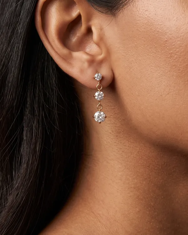Triple_CZ_Drop_Earrings