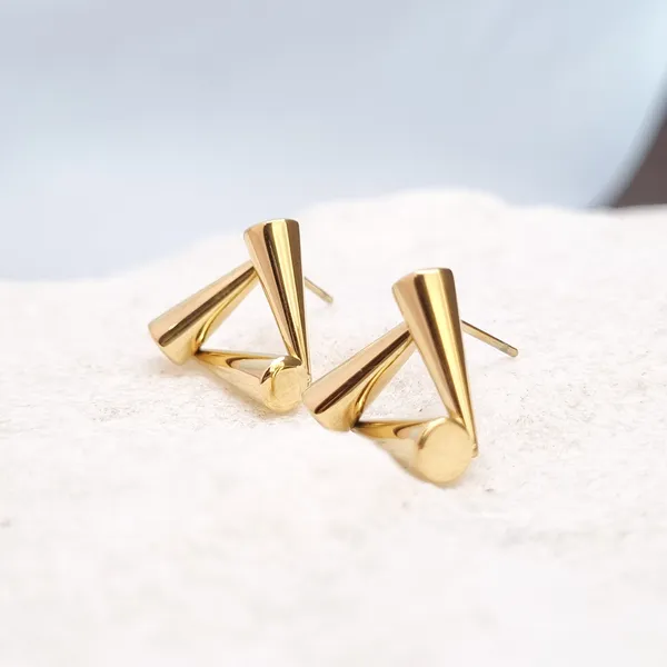 Gold_Stainless_Steel_Triple_Spike_Geometric_Stud_Earrings_For_Women