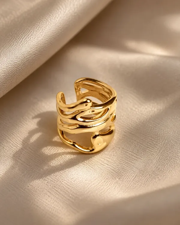 Molten_Crown_Sculptural_Ear_Cuff